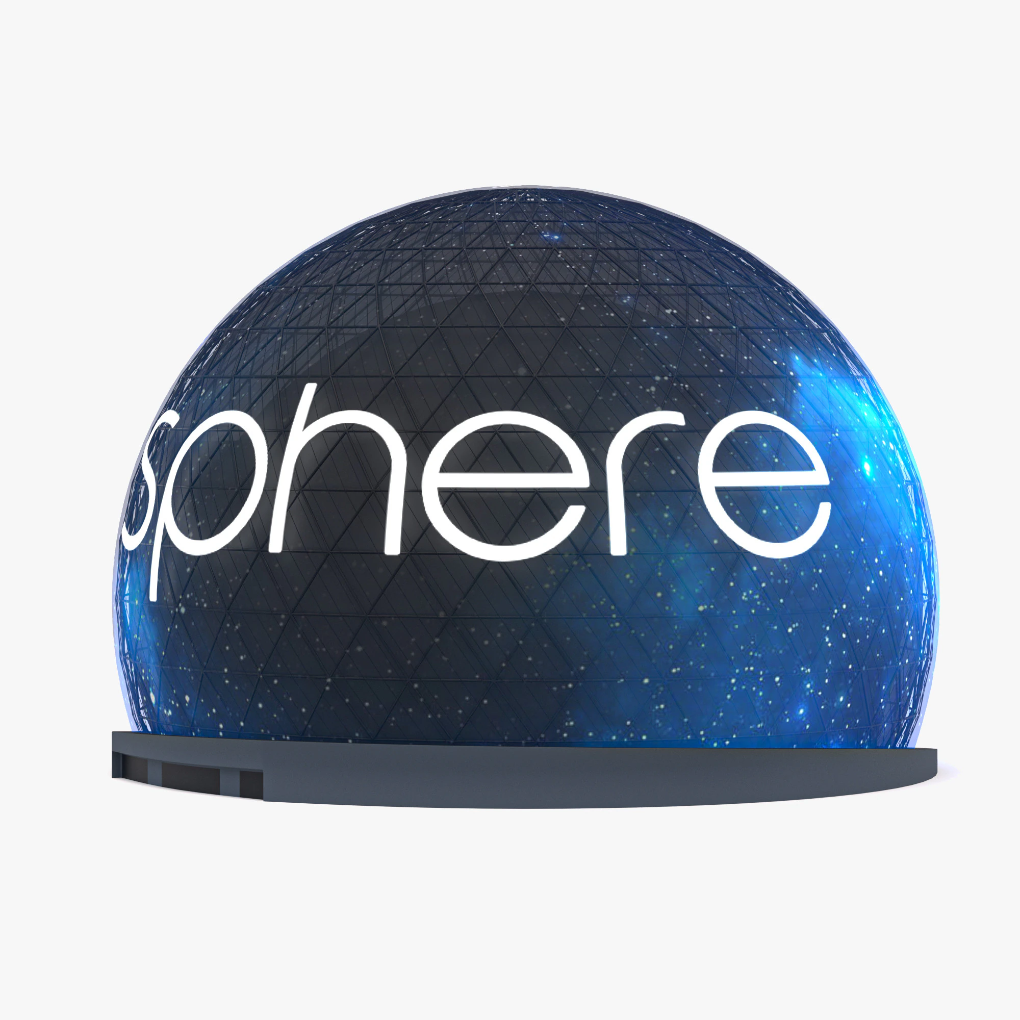 Sphere Arena Las Vegas 3D Model .c4d .max .obj .3ds .fbx .stl .blend 