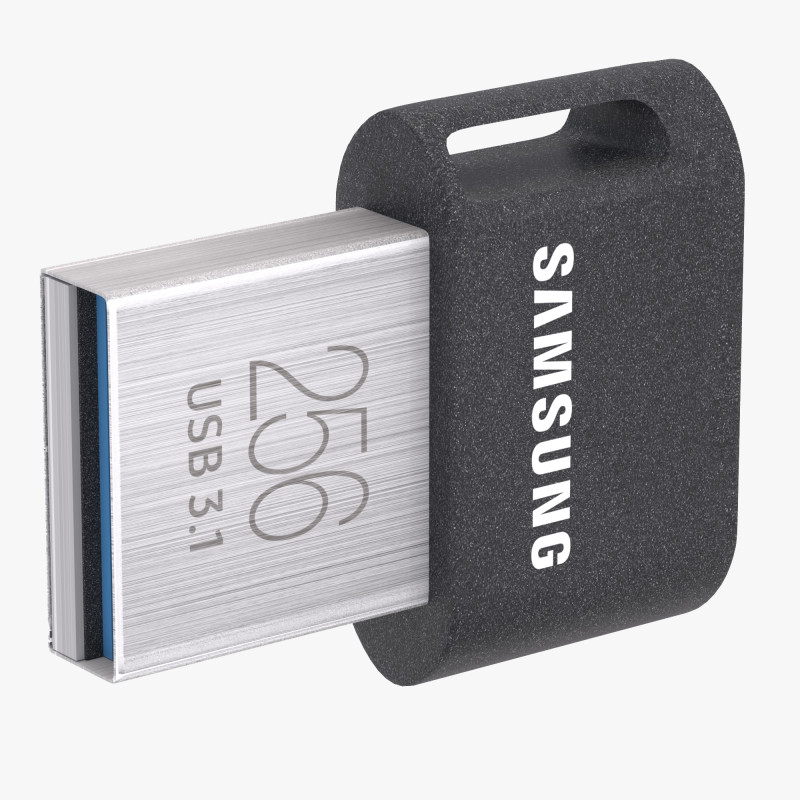 Clé USB Samsung Fit Plus Samsung 256 Go Modèle 3D .c4d .max .obj .3ds .fbx .stl .blend 