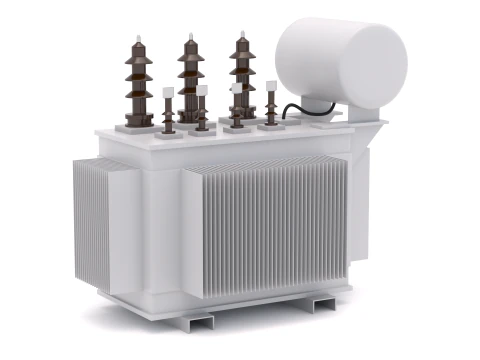 Trasformatore elettrico Modello 3D