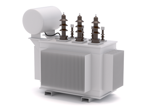 Elektrik Trafosu 3D Model