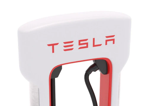 Tesla Supercharger V3 3D Model