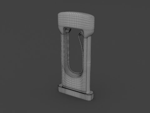 Tesla Supercharger V3 3D Model