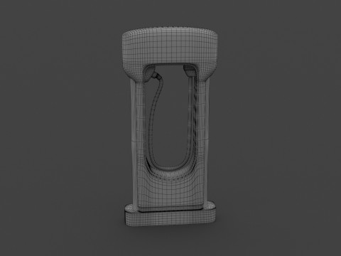 Sobrealimentador Tesla V3 Modelo 3D