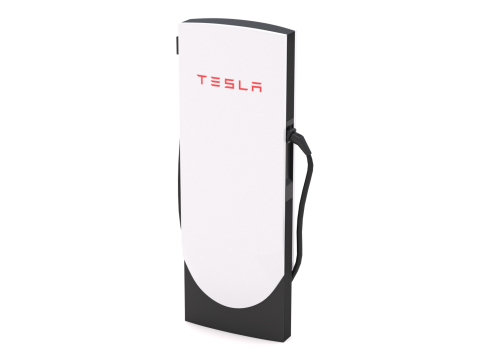 Tesla Supercharger V4 3D Модель