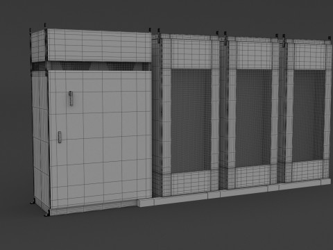 Sistema de almacenamiento Tesla Modelo 3D