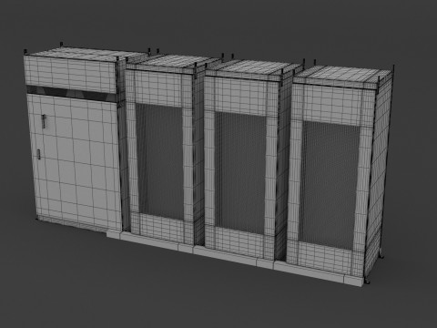 Sistema de almacenamiento Tesla Modelo 3D