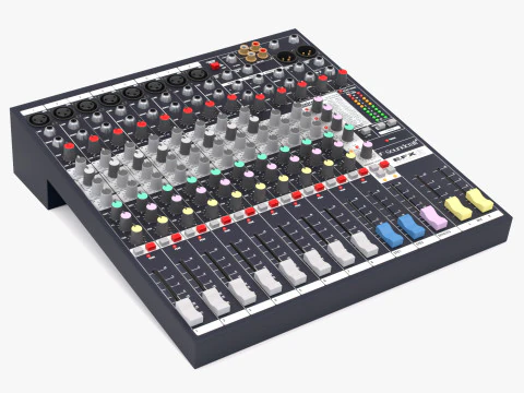 Микшерный пульт Soundcraft EFX8 3D Модель