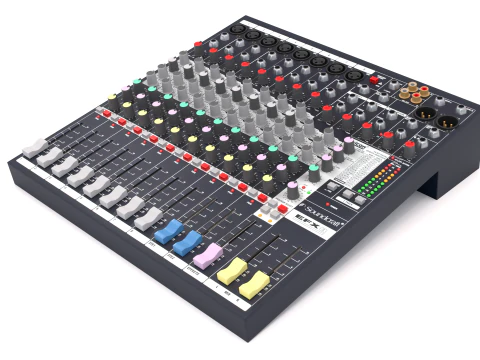 Soundcraft EFX8 Mixing Console 3D Model