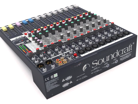 Soundcraft EFX8 Mixing Console 3D Model