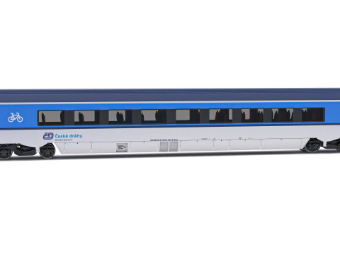 Ampz Rail Wagon Ceske Drahy 2 3D Model