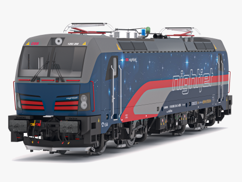 Siemens Vectron Nightjet 3D Модель