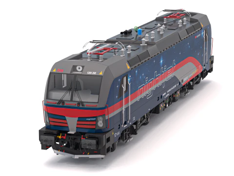 Siemens Vectron Nightjet Modello 3D