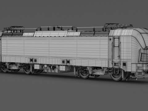 旅客列車 OBB ナイトジェット コレクション 3 3Dモデル