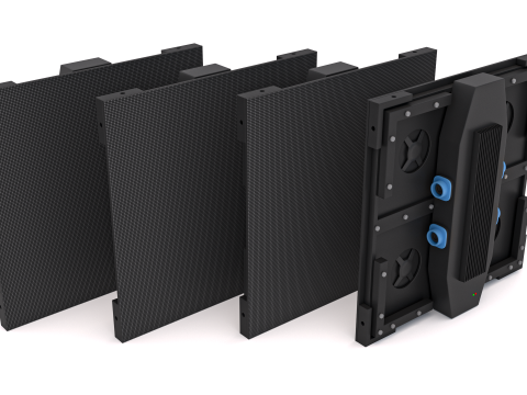 Led-videomuur-displaypaneel P2 3D Model