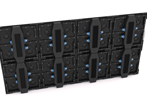 Led-videomuur-displaypaneel P2 3D Model