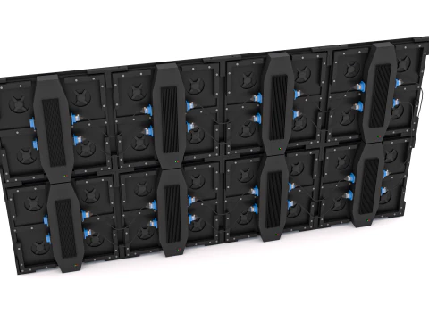Led Video Wall Display Panel P2 3D Model