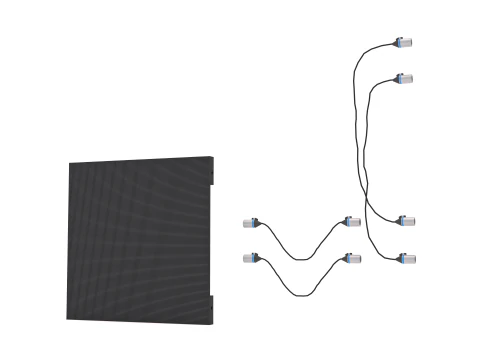 Led Video Wall Display Panel P2 3D Model