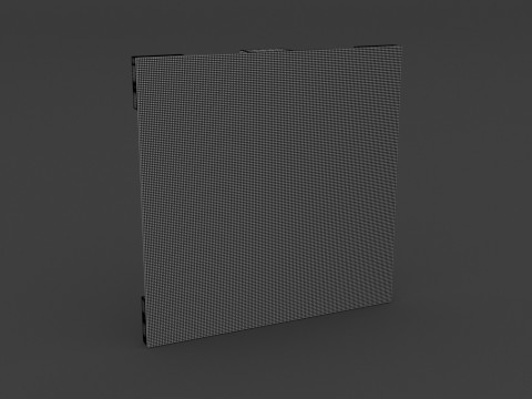 Led-videomuur-displaypaneel P2 3D Model