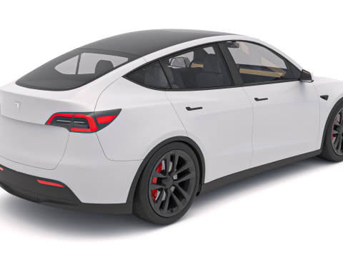 Tesla Y 2023 Model 3D