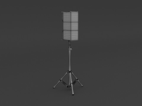 Podium Spreker 3D Model
