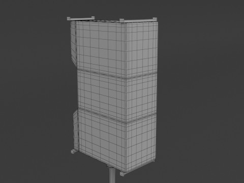 Podium Spreker 3D Model