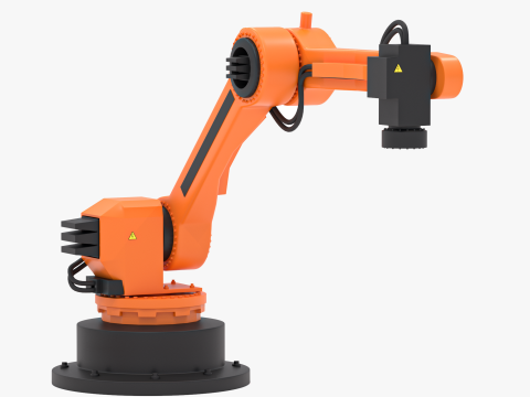 Robô Industrial 01 Modelo 3D