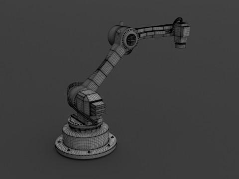 Robot Industri 01 Model 3D