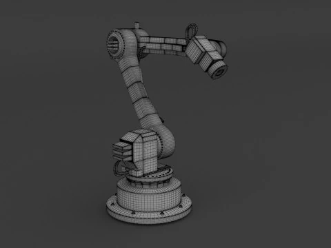 Robot industriale 03 Modello 3D