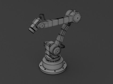 Industriële robot 03 3D Model