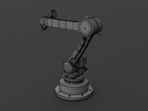 Industriële robot 03 3D Model