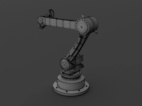 Robot industriale 03 Modello 3D