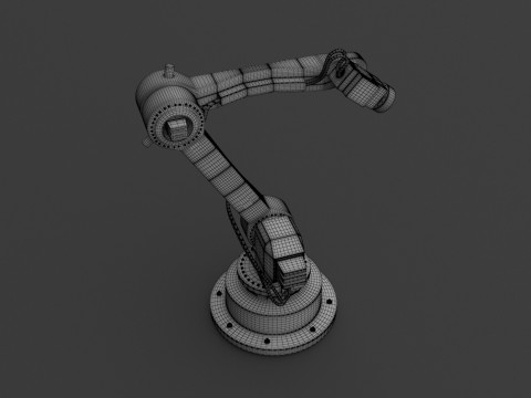 Industriële robot 03 3D Model