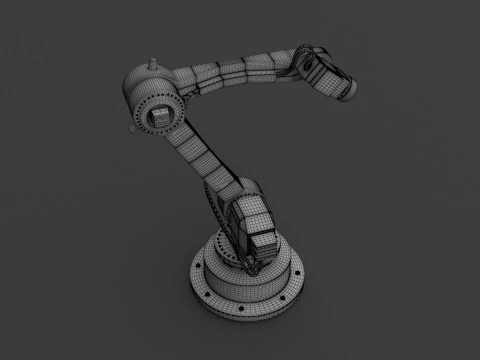 Robot industriale 03 Modello 3D