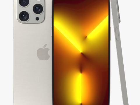 iPhone 13 Pro Max 星光 3D 模型