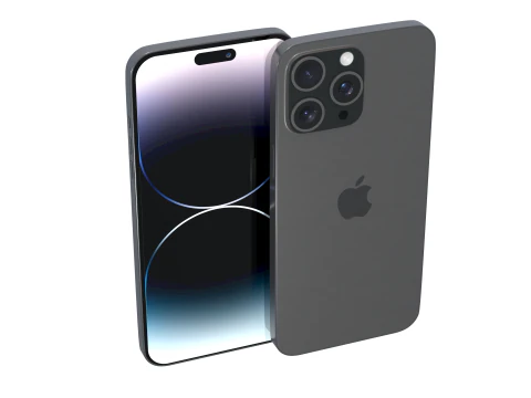 IPhone 14 Pro Max Black 3D Model