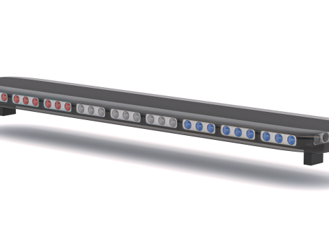 Luces de policía Modelo 3D