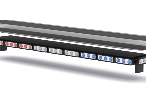 Luces de policía Modelo 3D