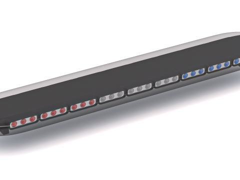 Luces de policía Modelo 3D