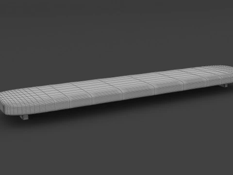 Polizeilichter 3D Modell