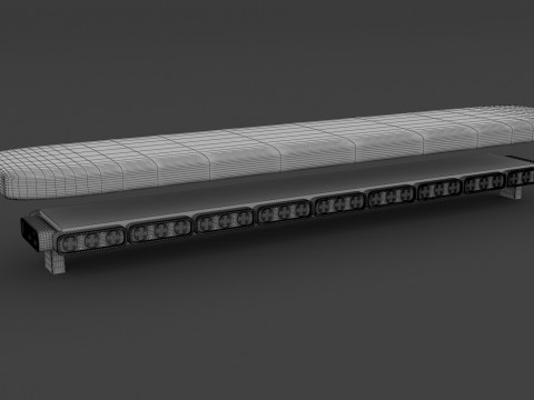 Luces de policía Modelo 3D