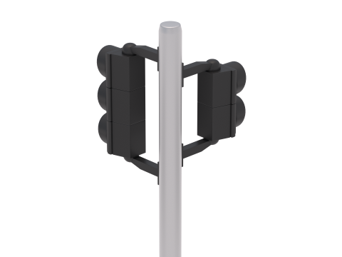 Светофор v1 3D Модель