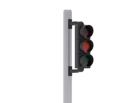 Traffic Light v2 3D Model