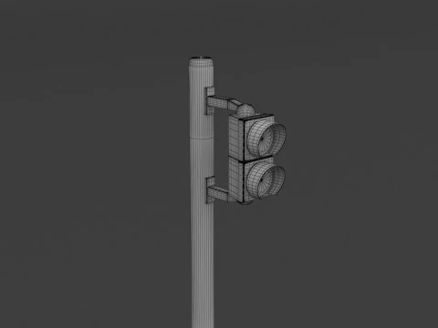 Semaforo v3 Modello 3D