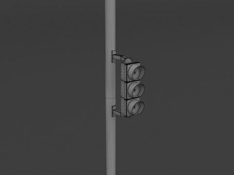 Светофор v4 3D Модель