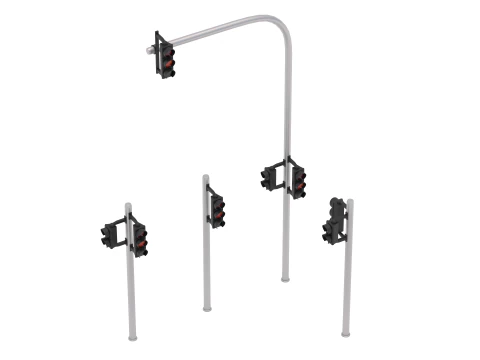 信号機セットコレクション 3Dモデル