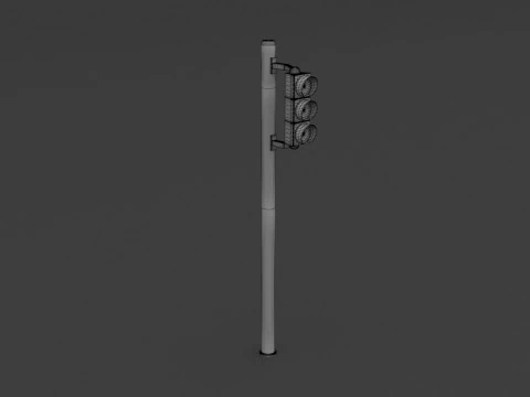 信号機セットコレクション 3Dモデル