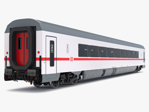 Ampz Raylı Vagon DB 3D Model