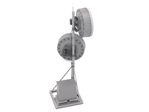 Мобильная антенна v1 3D Модель