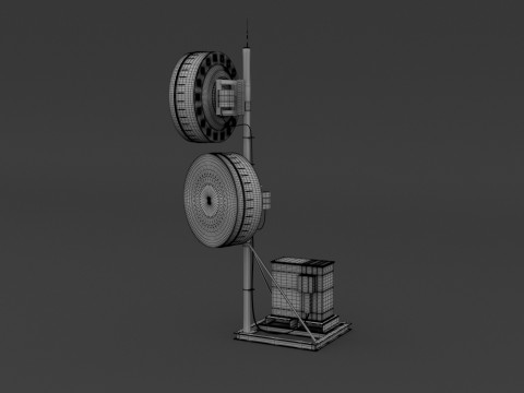 Мобильная антенна v1 3D Модель