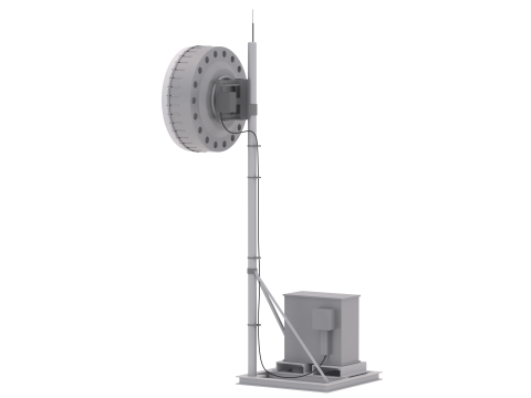 Antena mobilna v2 Model 3D